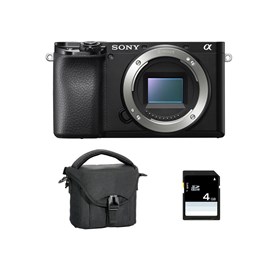 Sony alpha 6100 noir nu + sac + sd 8 go