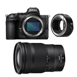 Nikon z5 + objectif z 24-120mm f4 s + adaptateur ftz ii