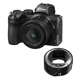 Nikon z5 + z 24-50mm f4-6.3 + adaptateur ftz ii