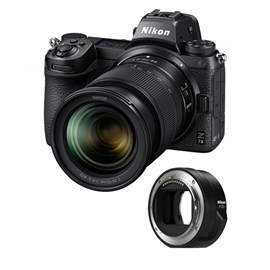 Nikon z7 ii + z 24-70mm f4 s + adaptateur ftz ii