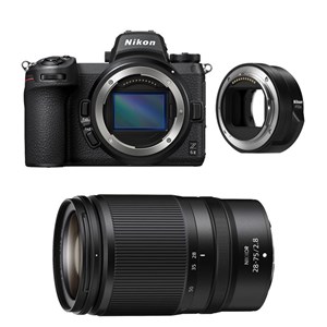 Nikon z6 ii + z 28-75mm f2.8 + ftz ii adaptateur