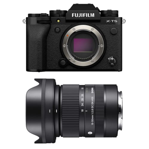 Fujifilm - Fujifilm x-t5 noir + sigma 18-50