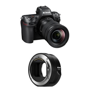 Nikon z8 + objectif z 24-120mm f4 s + adaptateur ftz ii