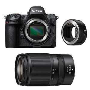 Nikon z8 + z 28-75mm f2.8 + ftz ii adaptateur
