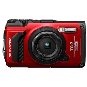 Olympus compact étanche tg7 rouge