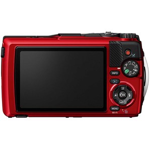 Olympus compact étanche tg7 rouge