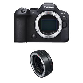 Canon eos r6 mark ii nu + bague ef-eos-r