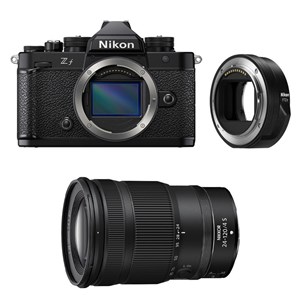 Nikon zf + objectif z 24-120mm f4 s + adaptateur ftz ii