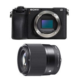 Sony alpha 6700 noir + sigma 30mm 1.4