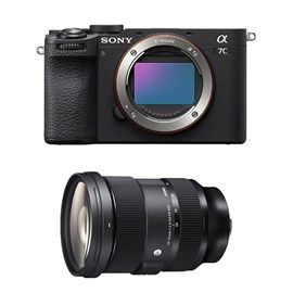 Sony alpha 7c ii noir + sigma 24-70 f2.8 art dg dn ii sony fe