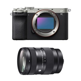 Sony alpha 7c ii silver + sigma 28-70mm f2.8 dg dn