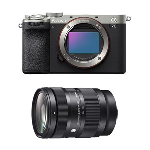 Sony alpha 7c ii silver + sigma 28-70mm f2.8 dg dn