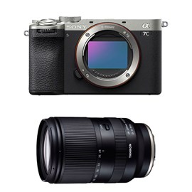 Sony alpha 7c ii silver + tamron 28-200 f2.8-5.6 sony fe