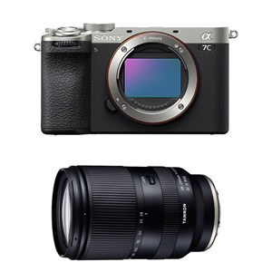Sony alpha 7c ii silver + tamron 28-200 f2.8-5.6 sony fe