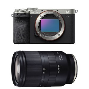 Sony alpha 7c ii silver + tamron 28-75mm g2 f2.8 di iii vxd sony fe