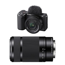 Sony alpha zv-e10 ii noir + 16-50 ii + 55-210