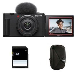 Sony compact zv-1f + sac + sd 8 go
