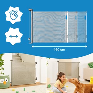 Barrière rétractable safe&roll badabulle