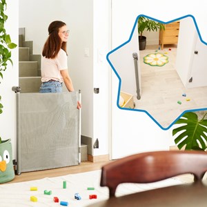 Barrière rétractable safe&roll badabulle