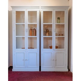 Paire de bibliothèques vitrées n°107