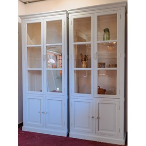 Paire de bibliothèques vitrées n°107