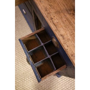 Grand meuble de métier en bois n°204