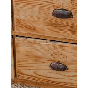 Meuble de métier en bois à 12 tiroirs n°201