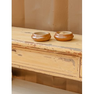 Manteau de cheminée en bois patiné n°10