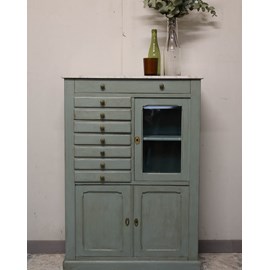 Buffet en bois et marbre n°615