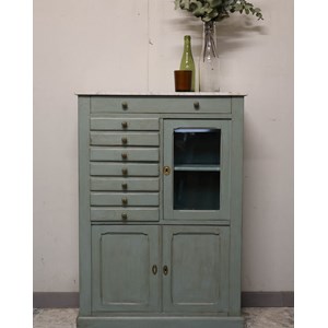 Buffet en bois et marbre n°615