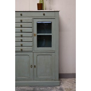 Buffet en bois et marbre n°615