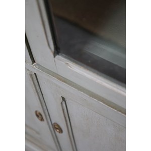 Buffet en bois et marbre n°615