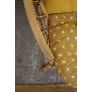 Martine, la banquette en rotin n°33