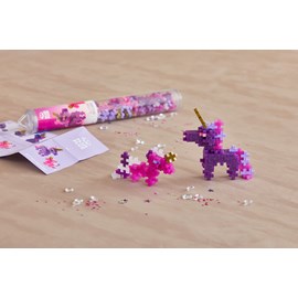 Tube licorne paillettes - 100 pcs