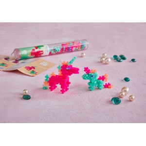 Tube licorne perle - 100 pcs