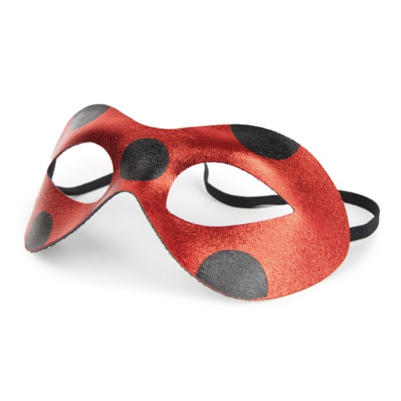Masque en tissu coccinelle