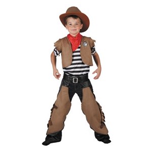 Costume deguisement de cowboy 7-9 ans
