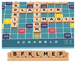 Scrabble 2 en 1 - plateau reversible