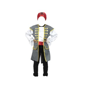 Veste et foulard pirate 4-6 ans