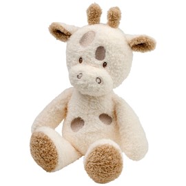 Peluche girafe teddy ecru (30 cm)