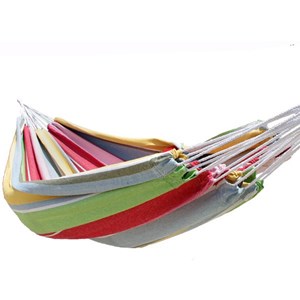 Set support bois avec hamac double confort