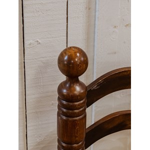 Paire de chaises basses en bois n°936