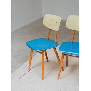 Lot de 4 chaises thonet en bois n°1192