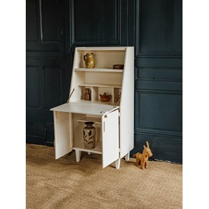 Secrétaire en bois blanc n°131