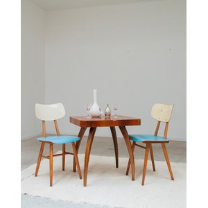 Table d'appoint haute en bois n°771