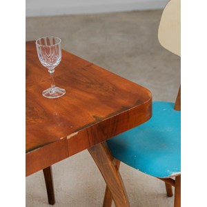 Table d'appoint haute en bois n°771