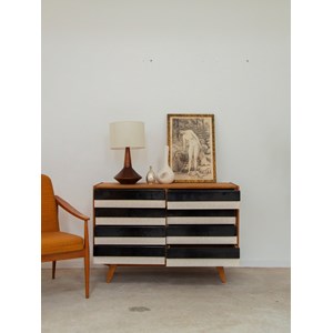 Commode scandinave en bois n°351