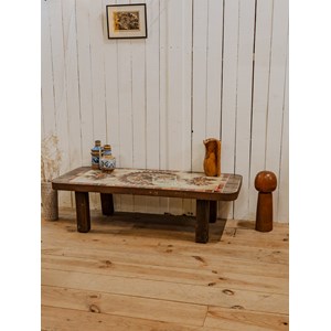 Table basse picard en céramique n°725
