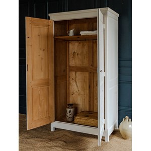 Armoire en bois blanche n°293