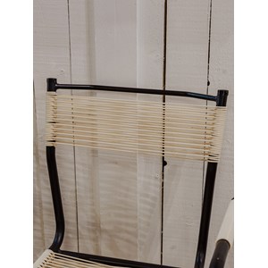 Paire de chaises en scoubidou n°1198